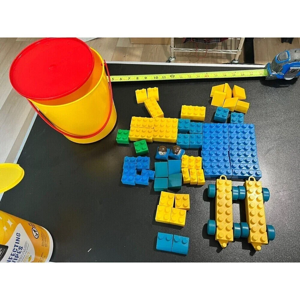 VNTG 80's Entex Giant Size  Loc Blocs